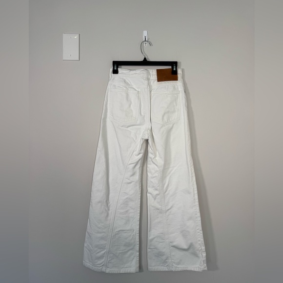 Victoria Beckham High Waist Flare Jean Bianca in White - 27 - Picture 4 of 5